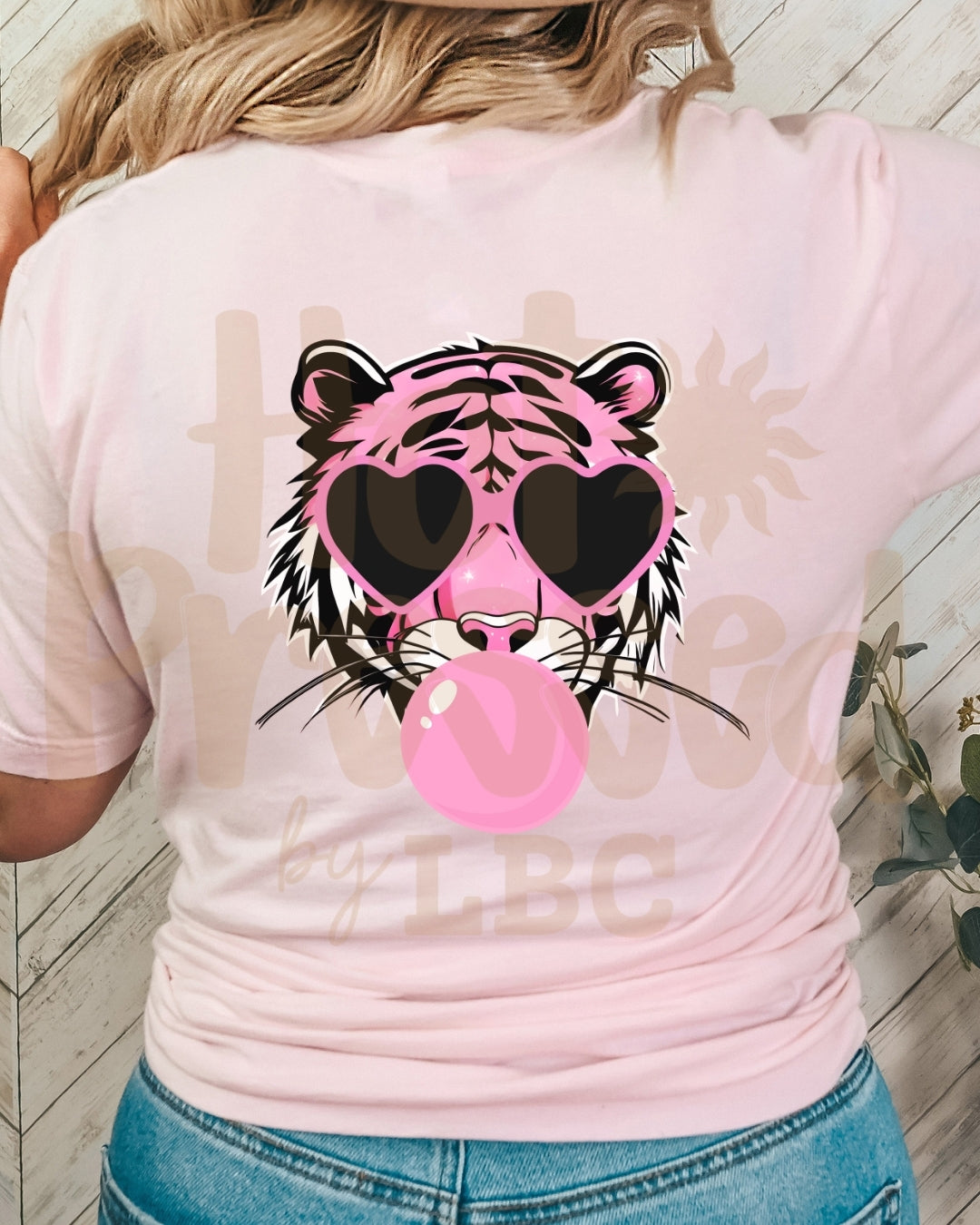 Bubblegum Tiger | Front & Back