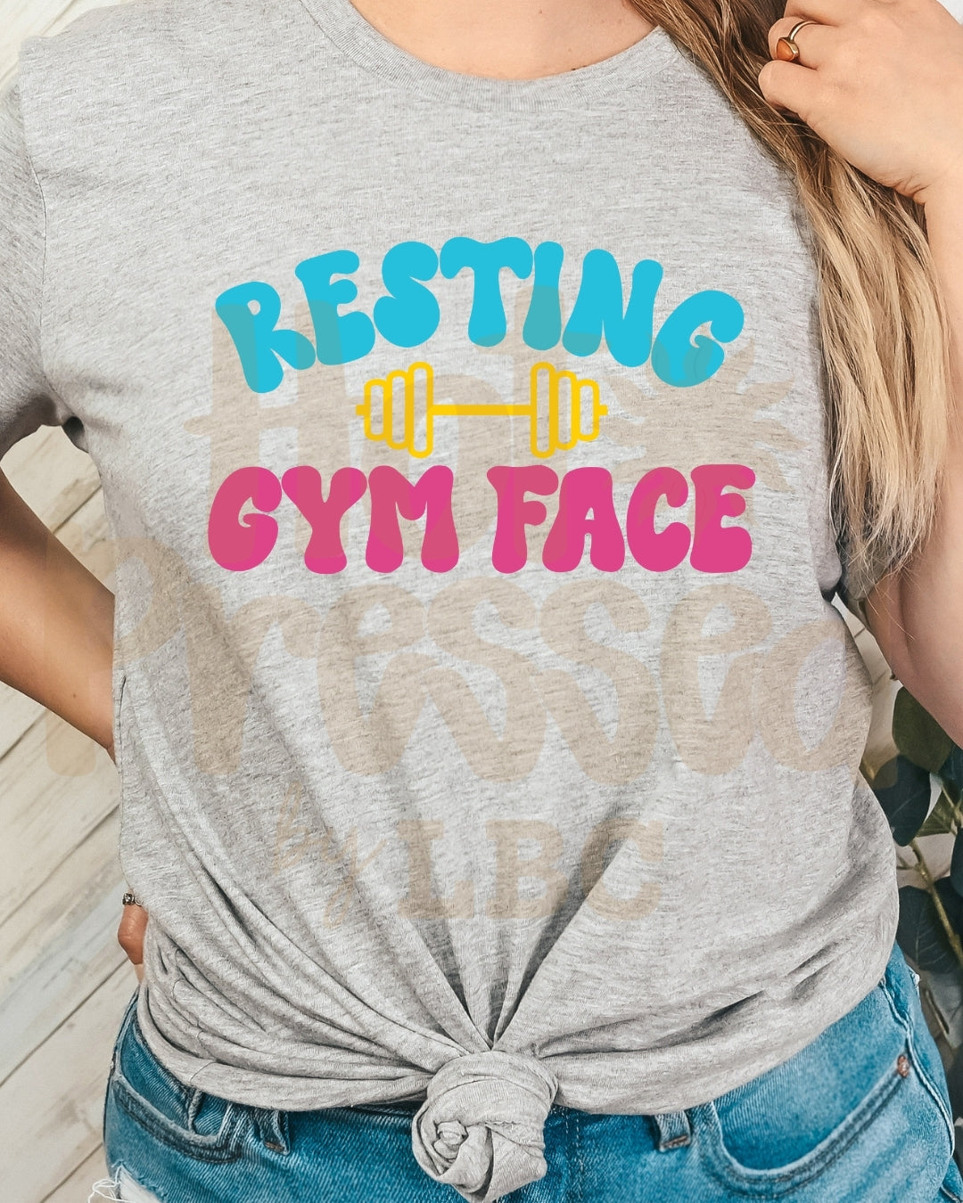 Resting Gym Face