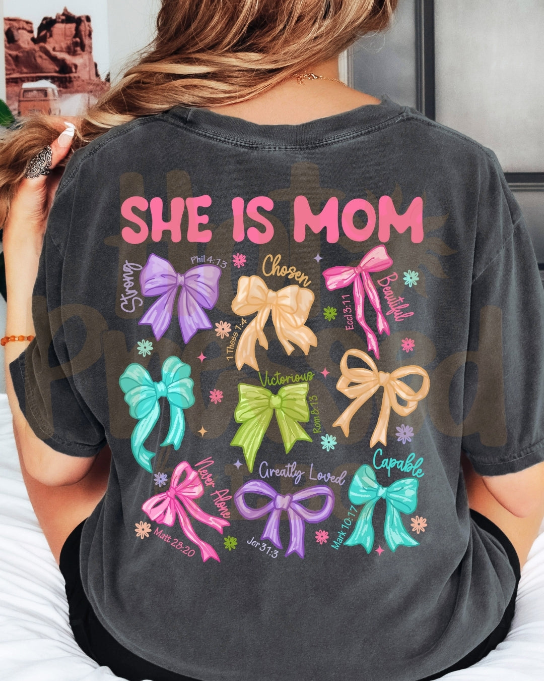 She is MOM | Front & Back